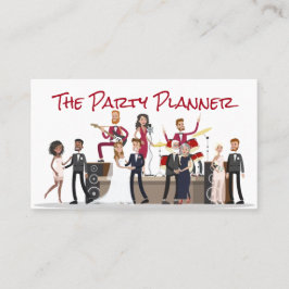 Tarjeta De Visita Fiesta Planner Business Ca
