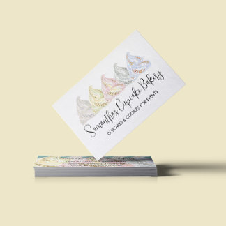 Tarjeta De Visita Fiesta Sparkle Cookies Panadería