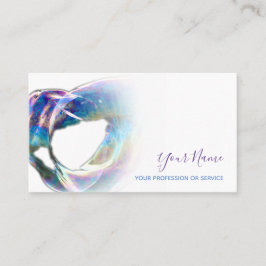 Tarjeta De Visita Fiesta y planificador de cumpleaños de burbujas co