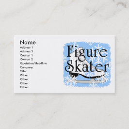 Tarjeta De Visita Figura patinador