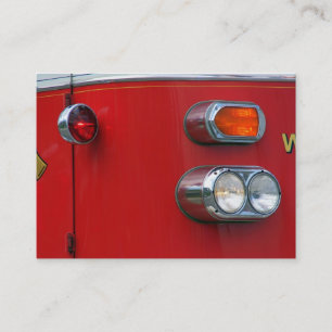 Tarjeta De Visita Firetruck