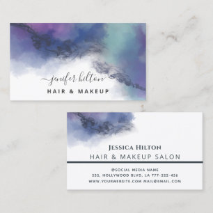 Tarjeta De Visita Firma abstracta contemporánea moderna