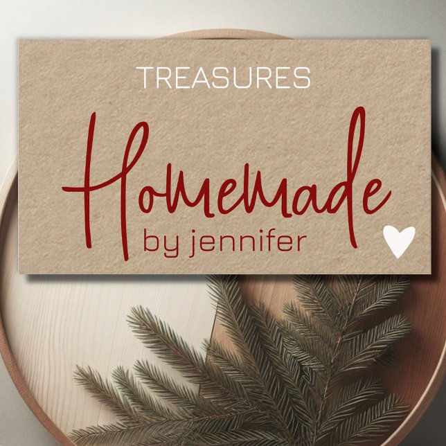 Tarjeta De Visita Firma de caligrafía artesanal casera (Subido por el creador)