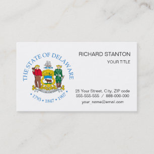 Tarjeta De Visita Firma de Delaware