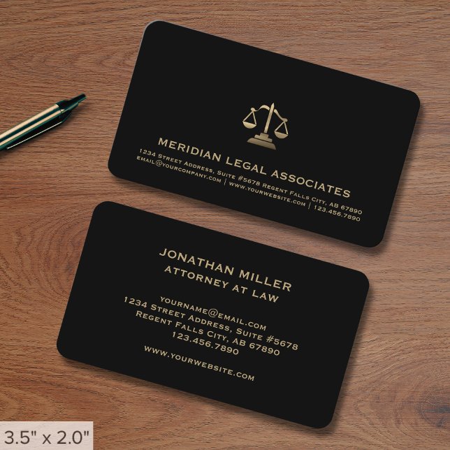 Tarjeta De Visita Firma de Derecho Simple (Subido por el creador)
