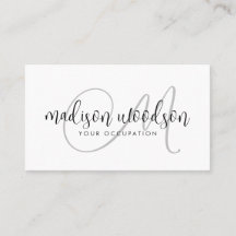 Firma de guión manuscrito monograma