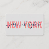 Firma del guión estilo de moda azul de coral moder