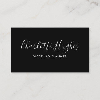 Tarjeta De Visita Firma simple y elegante