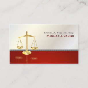 Tarjeta De Visita FISCAL DE MODA PixDezines/BLANCO+RED