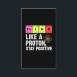 Tarjeta De Visita Físico Químico Profesora Estudiante Proton Scienc<br><div class="desc">Gracioso Nerdy Science Sorpresa para un estudiante,  químico,  físico,  profesor,  científico o farmacéutico. Regalo ideal para todos los Nerds Científicos a los que les gusta experimentar o hacer un experimento en el laboratorio o laboratorio.</div>