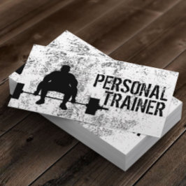 Tarjeta De Visita Fitness Bodybuilding Personal Trainer Profesional