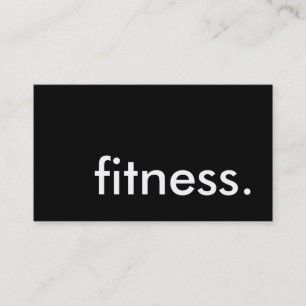 Tarjeta De Visita fitness. (personalizable de color)