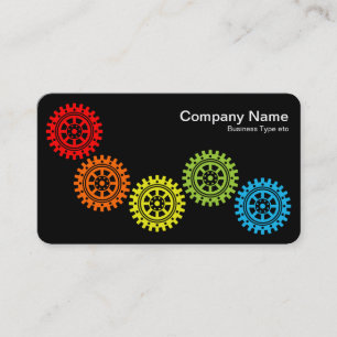 Tarjeta De Visita Five Gears II - Espectro - Dorso Gris