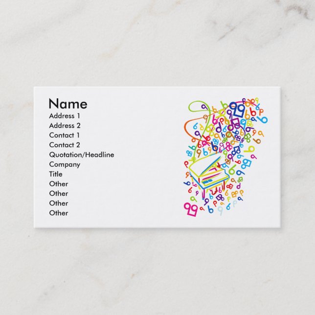 Tarjeta De Visita Flabby_Expression (Anverso)