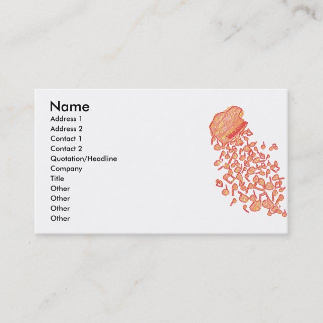 Tarjeta De Visita Flabby_Expression (Anverso)