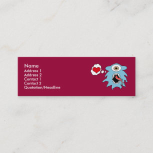 Tarjeta de visita flaca de Jelli Luv