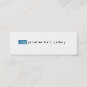 Tarjeta de visita flaca de Jennifer Katz