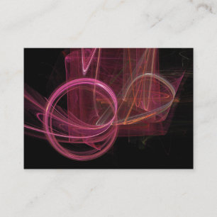 Tarjeta De Visita Flame Fractal 01