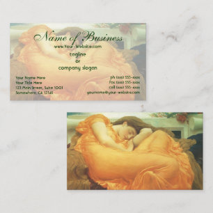 Tarjeta De Visita Flaming June de Lord Frederic Leighton