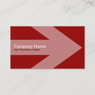 Tarjeta De Visita Flecha v2 - Marrón