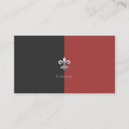 Tarjeta de visita Fleur De Lis