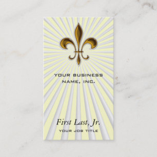 Tarjeta De Visita Fleur De Lis