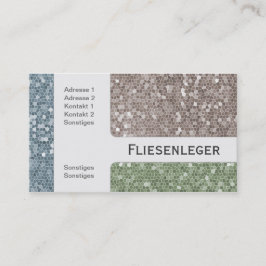 Tarjeta De Visita Fliesen-