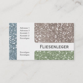 Tarjeta De Visita Fliesen-