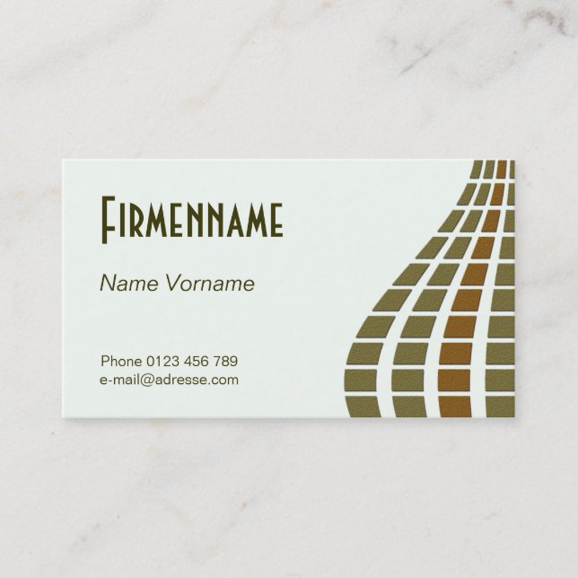 Tarjeta De Visita fliesenbetrieb (Anverso)