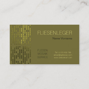 Tarjeta De Visita fliesenleger