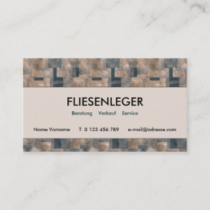Tarjeta De Visita fliesenleger