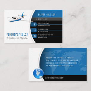 Tarjeta De Visita Fligt Rental   Taxi de vuelo