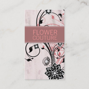 Tarjeta De Visita Flor de Deco de 311 diamantes