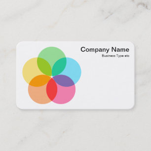 Tarjeta De Visita Flor de filtro