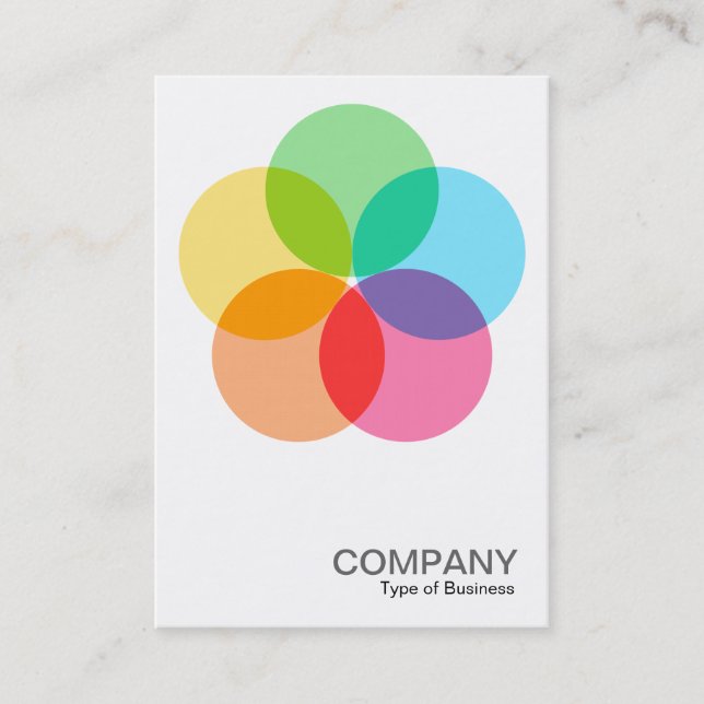 Tarjeta De Visita Flor de filtro (Anverso)