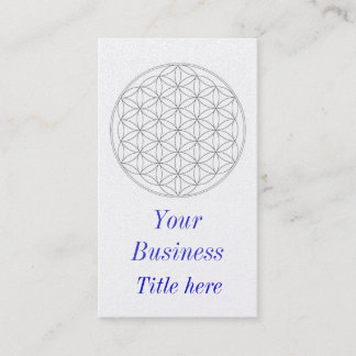 Tarjeta De Visita flor de la vida