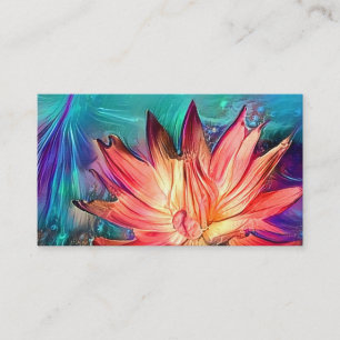 Tarjeta De Visita Flor de Lotus