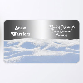 Tarjeta De Visita Flor de nieve