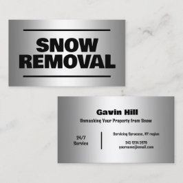 Tarjeta De Visita Flor de nieve