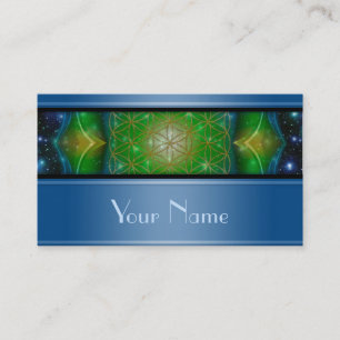 Tarjeta De Visita Flor de vida / Blume des Lebens - Mandala V