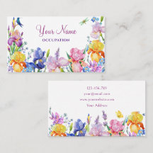 Flor morada de jardín