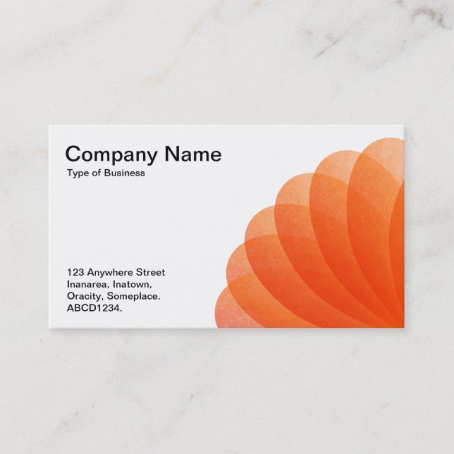 Tarjeta De Visita Flor perimetral 02 (Anverso)