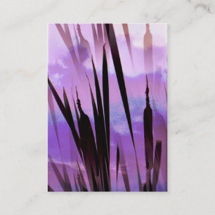 TARJETA DE VISITA FLOR SILVESTRE