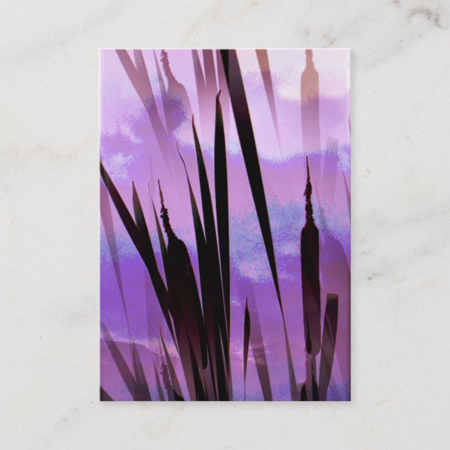 TARJETA DE VISITA FLOR SILVESTRE (Anverso)