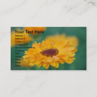 Tarjeta De Visita Flor silvestre