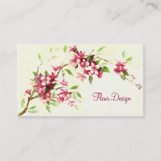 Tarjeta De Visita Floraciones
