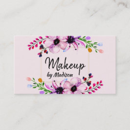 Tarjeta De Visita Floral