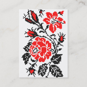 TARJETA DE VISITA FLORAL