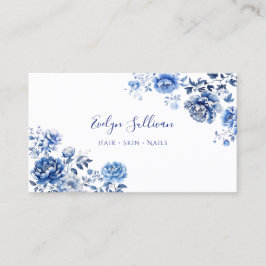 Tarjeta de visita Floral Chinoiserie