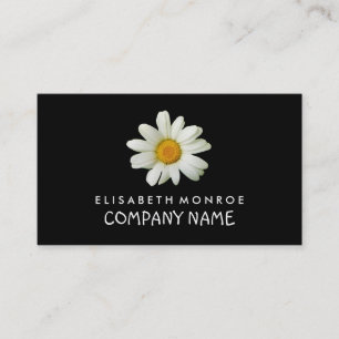 Tarjeta De Visita Floral Daisy, Floristry